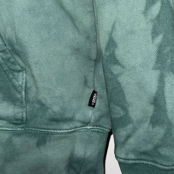 Vans Jasper Toe Green Dye Hoodie SweaterSize Small - Picture 3 of 5